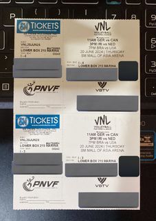 VNL 2024 Manila Tickets