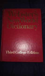 Webster New World Dictionary