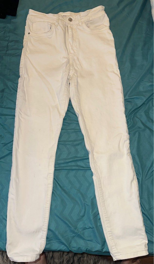 White Mango Jeans / Pants (Category: Jeans) located in Quezon City. Submitted by skoom (Listing ID 1305163622, Image 1). Description: Just needs ironing. Shipping fee shouldered by the buyer.