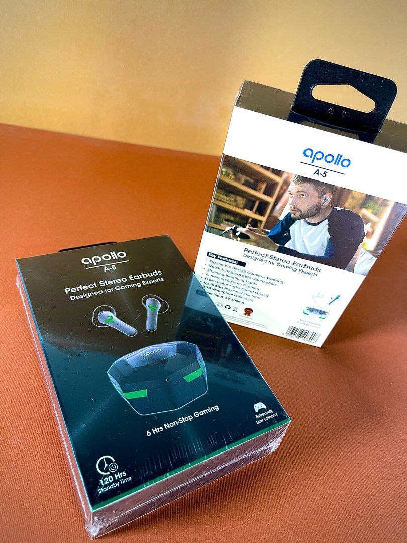 Wireless gaming earbuds (Category: Headphones & Headsets) located in Mandaluyong City. Submitted by stillgood25 (Listing ID 1305185526, Image 3). Description: Stock - 2 pcs.