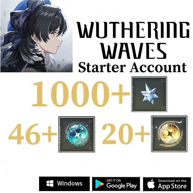 Wuthering Waves 80+ Rolls/Custom Starter Accounts, Video Gaming, Gaming Accessories, InGame