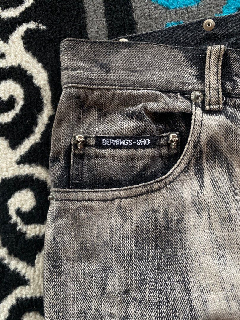 y2k pants berning sho japan not bondage hysteric/kapital