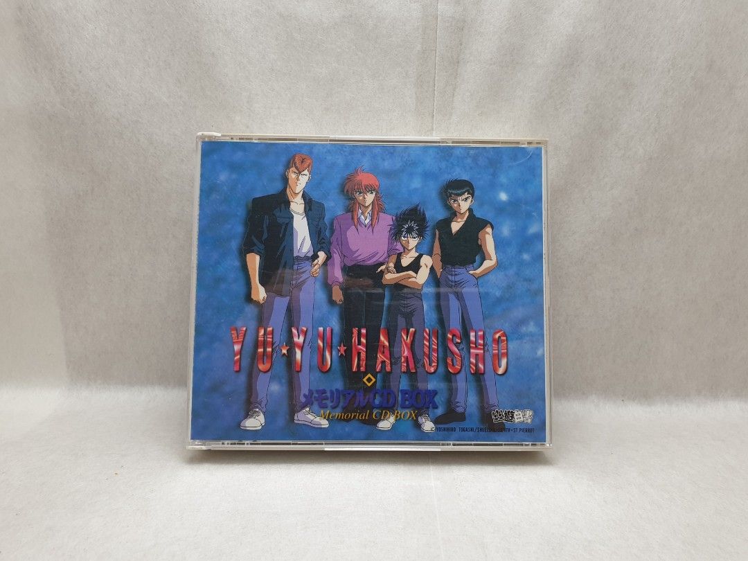 Yu Yu Hakusho / Ghost Fighter - 3 CD Memorial Box (Category: CDs & DVDs) located in Quezon City. Submitted by WasalakTwo (Listing ID 1305306415, Image 1). Description: RARE Bought in Japan Excellent condition Clean and presentable Open for delivery nationwide.