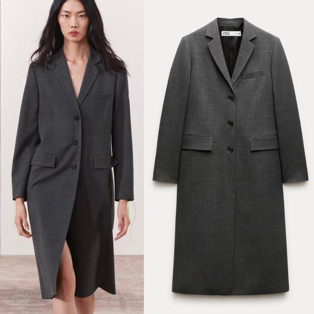 Zara tailored frock coat online