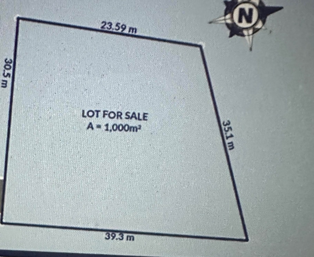 1000 sqm Vacant Lot in Congressional, Property, For Sale, Lot on Carousell