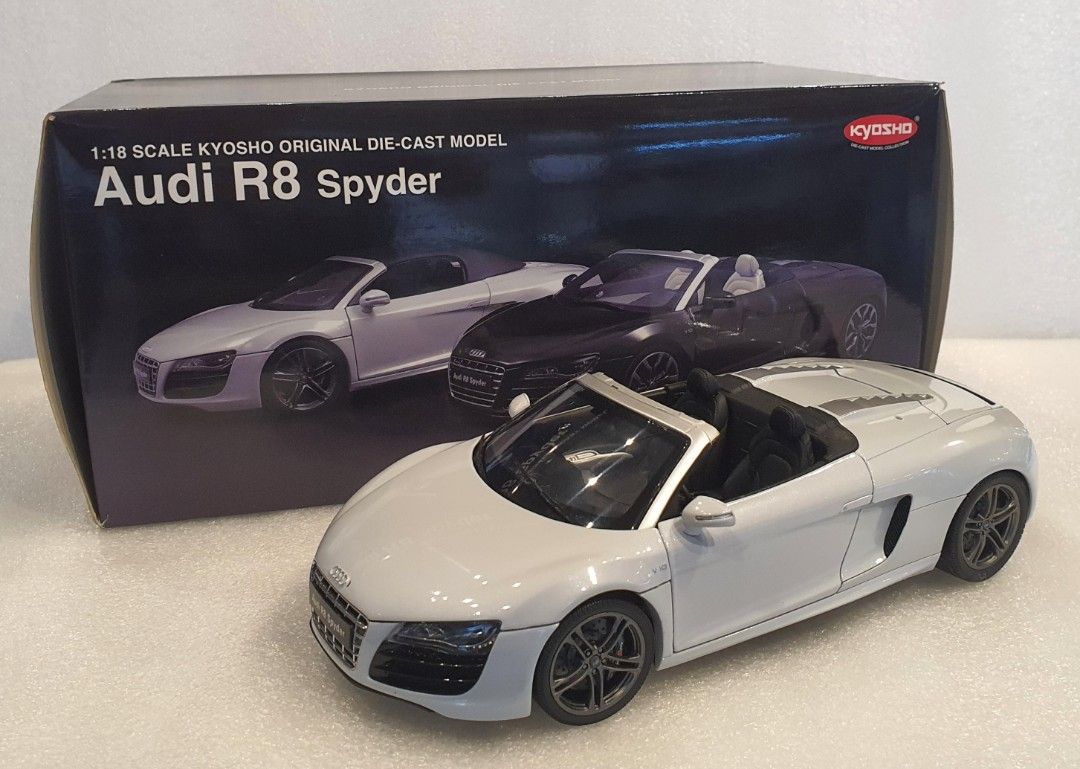 京商　1/18 アウディＲ８スパイダー AUDI SPORT特注 1/18スケール「アウディR8スパイダー V10」（Dynamite
