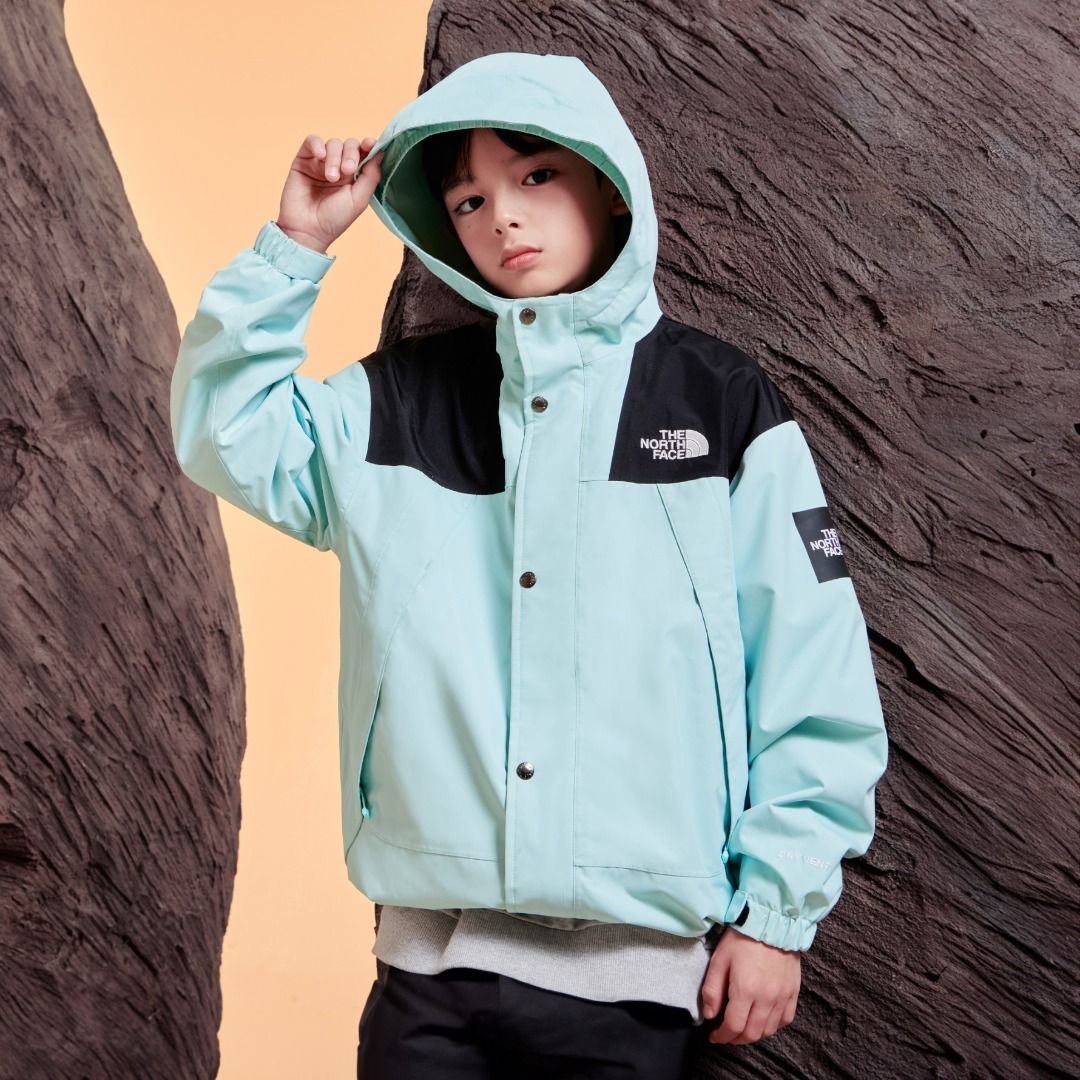 160 100cm 24ss TNF KID The North Face BOY GIRL travel jacket mountain jacket Dryvent Waterproof windproof breathable Jacket NJ2HQ02T K S CIRRUS JACKET Babies Kids Babies Kids Fashion on Carousell