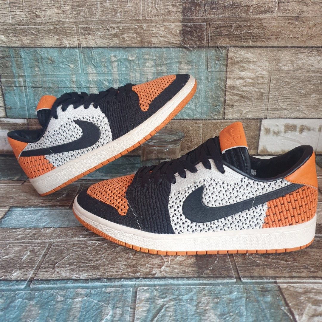 Jordan Retro Low Flyknit Shattered Backboard, Fesyen Pria