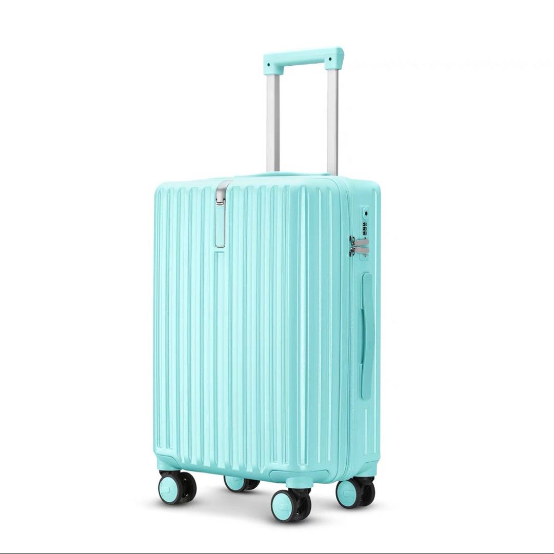 28 INCH TIFFANY BLUE LUGGAGE