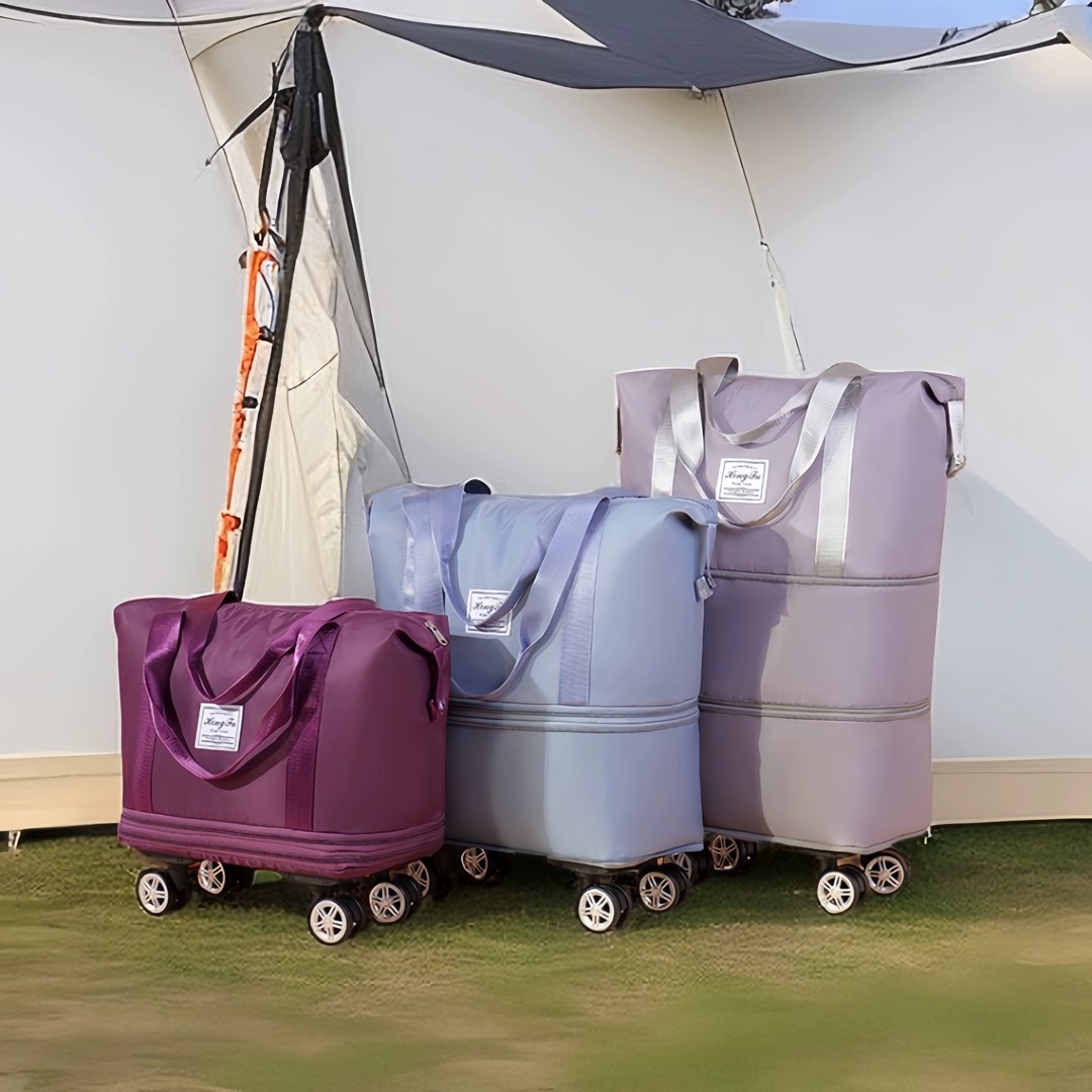 3 In 1 Expandable Luggage Bag 3 sizes in 1 Expandable Luggage Bag with Removable Wheels, Hobbies