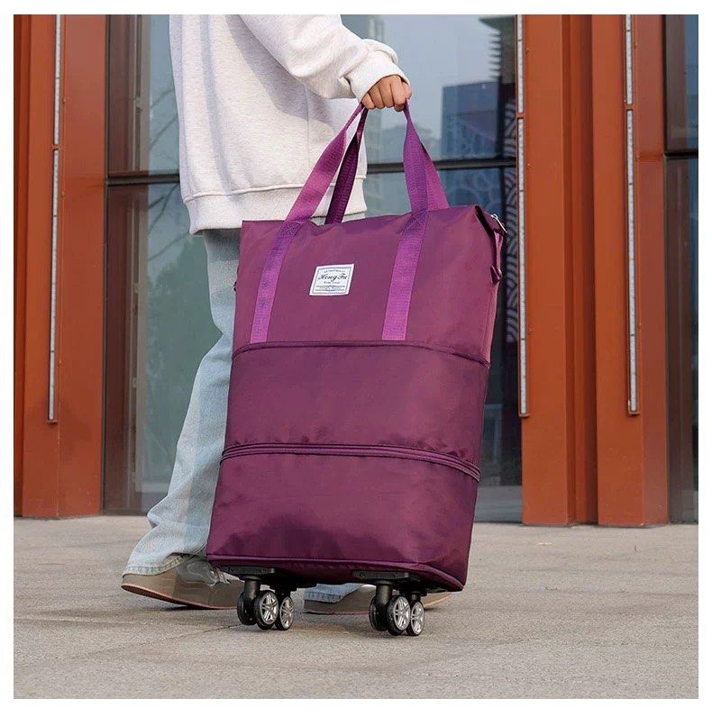 3 In 1 Expandable Luggage Bag 3 sizes in 1 Expandable Luggage Bag with Removable Wheels, Hobbies