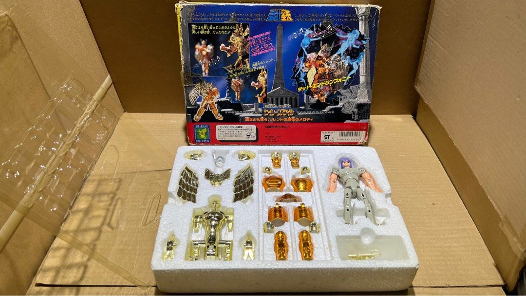 聖鬥士星矢超合金系列）罕有1987年Bandai 日本製懷舊絕版聖鬥士星矢聖 