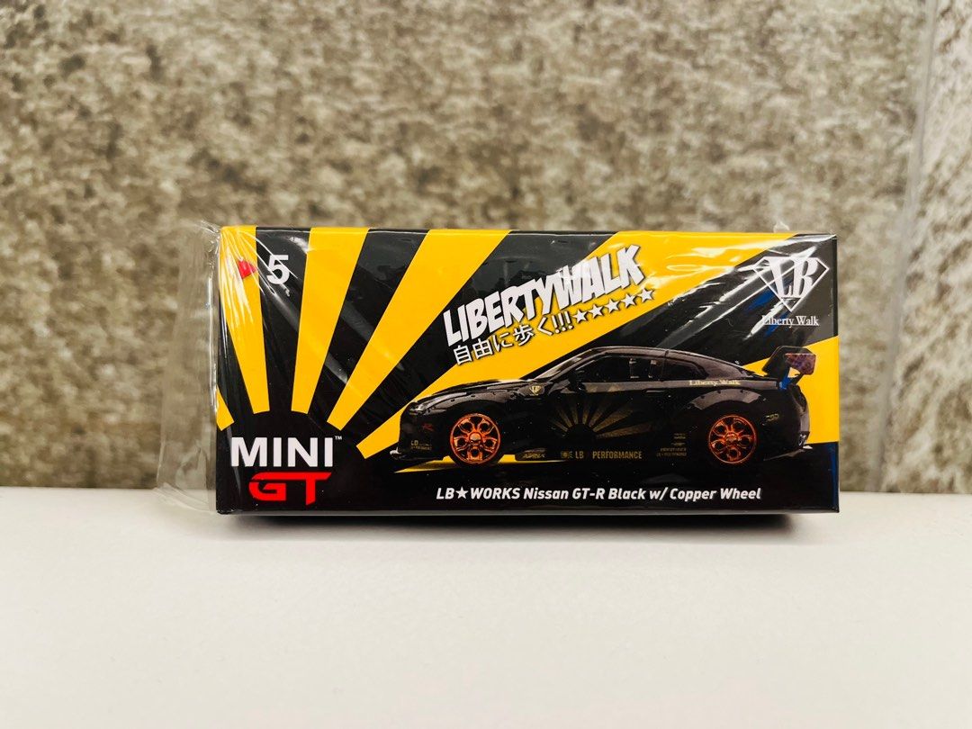 已開最後一架從未展示MiniGT Mini GT 1/64 #5 LB Works Nissan