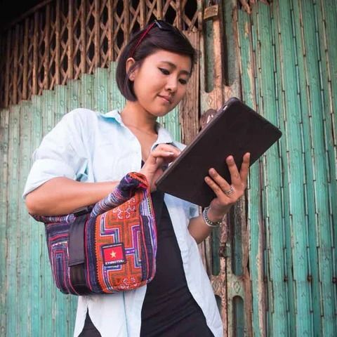Ethnotek Cross Body Sling Bag Carousell
