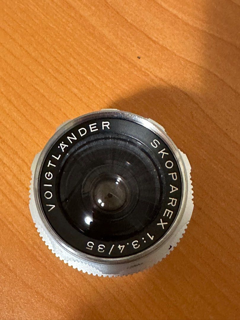 眾神的珠戒Voigtlander Skoparex 35mm f3.4 dkl mount, 攝影器材, 鏡頭