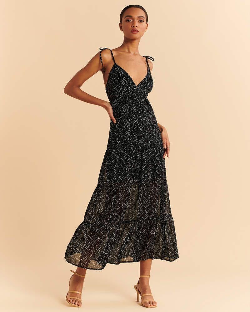Abercrombie & Fitch Lovestruck Maxi Dress, Women's Fashion, Dresses & Sets,  Dresses on Carousell