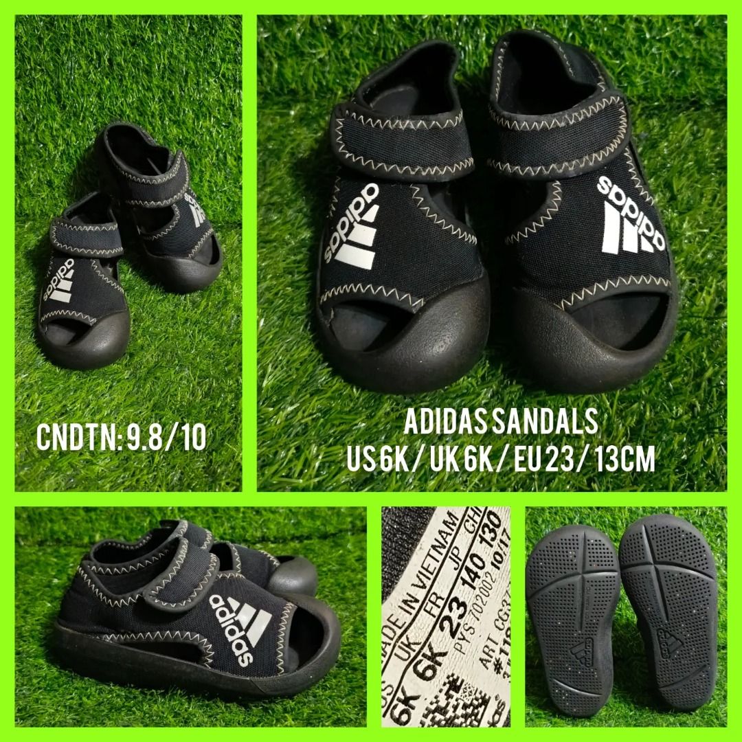 Adidas kids sandals, Babies & Kids, Babies & Kids Fashion on Carousell