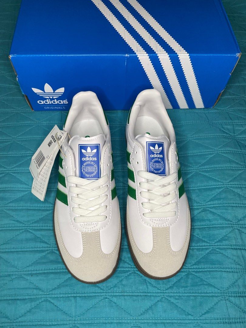 adidas gazelle silver green womens Adidas Samba OG Sneakers