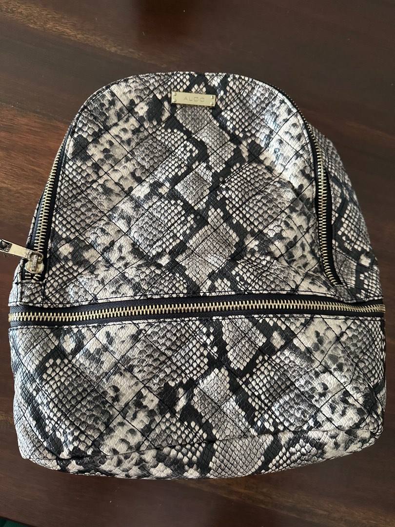 Aldo snakeskin backpack 2025