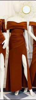 APARTMENT 8 KAYLA GOWN - RUST