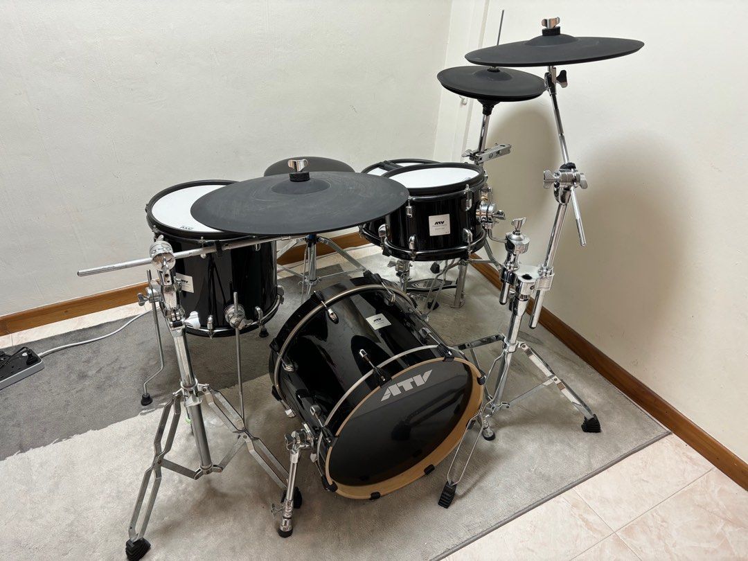 Atv Instruments ATV aDrums artist Standard Electronic Drum Set, Hobbies & Toys, Music ...