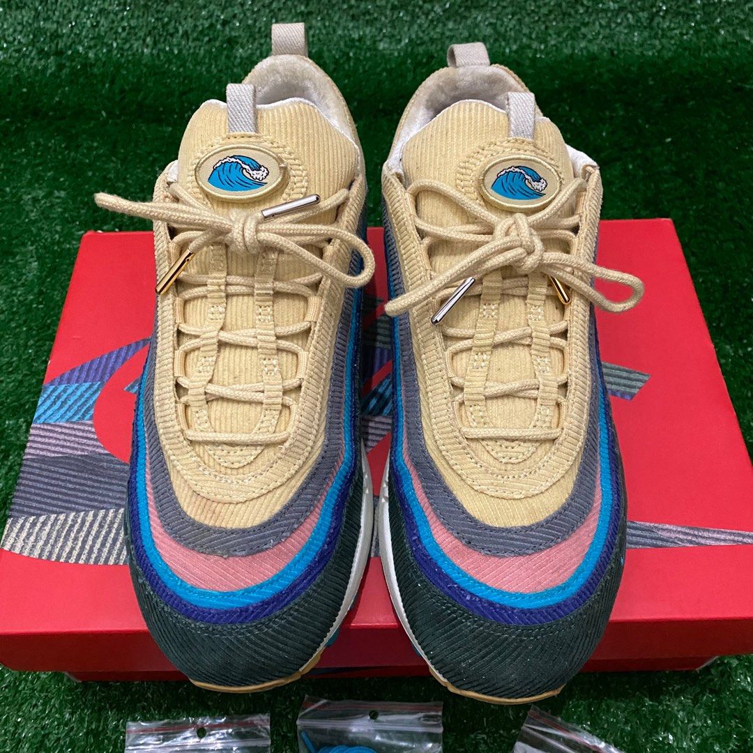 AUTHENTIC NIKE X Sean Wotherspoon Air Max 1 97 Shoes W T W B Men s Fashion Footwear Sneakers on Carousell