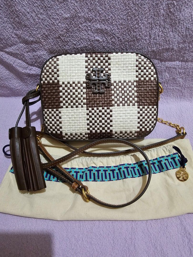 Mcgraw plaid camera bag sale
