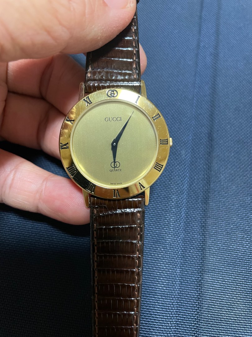 Authentic vintage Gucci watch Luxury Watches on Carousell