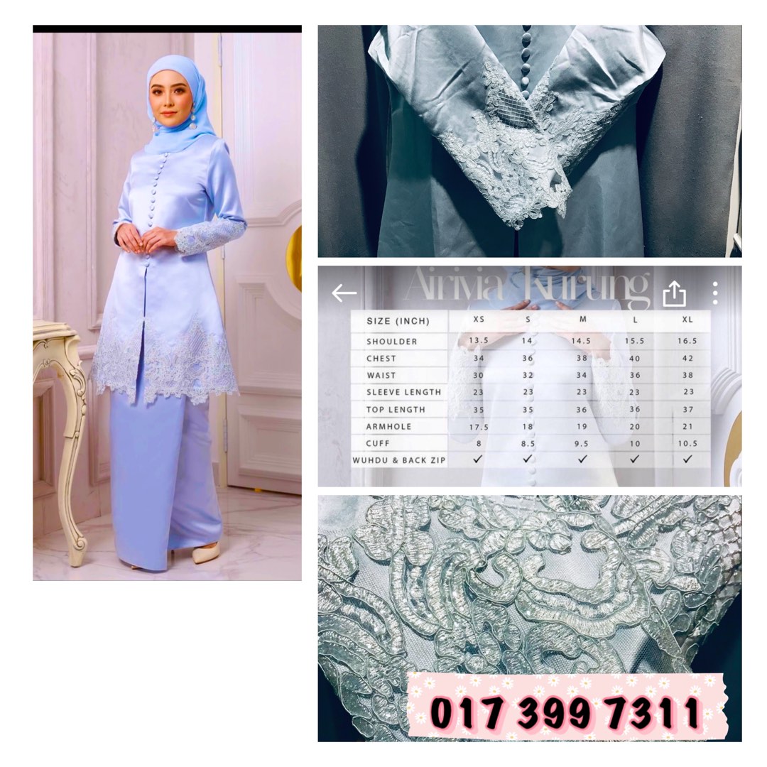 Baju Kurung with Sequin Lace