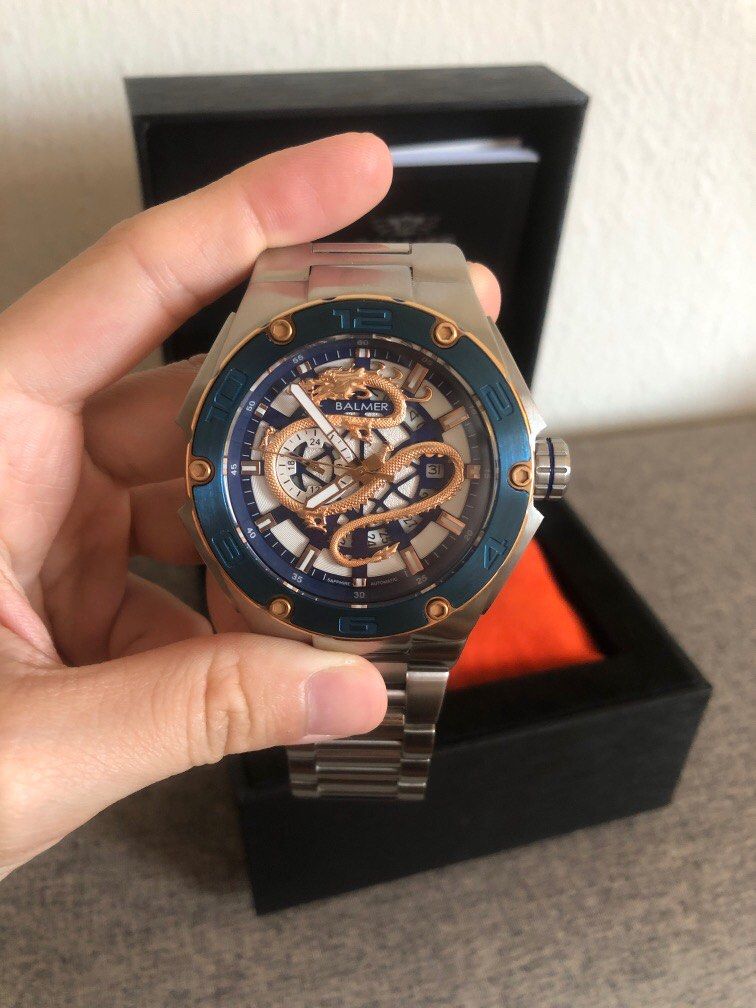 Balmer Limited Edition Dragon King Men s Automatic watch Stainless Steel