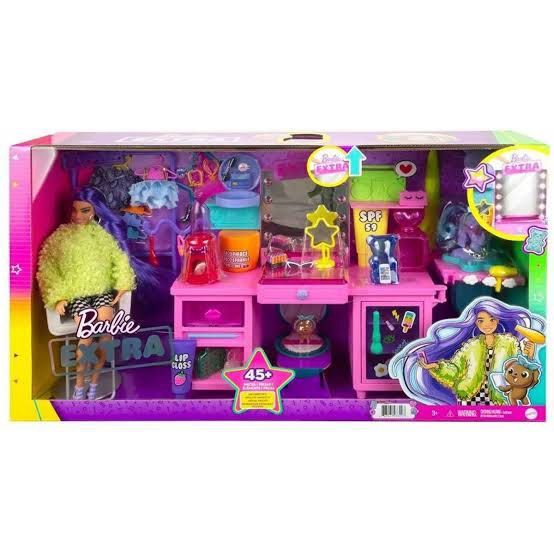 Barbie extra doll and vanity (Category: Kids Toys) located in Imus. Submitted by pocketfullofcandies (Listing ID 1305443309, Image 1). Description: Selling for ₱7,000 new .