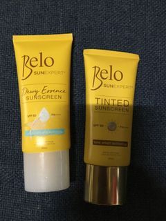 Belo tinted and dewy essence sunscreen