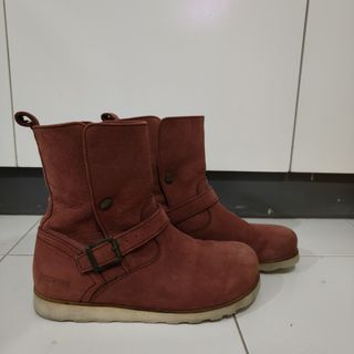 Birkenstock Magdala red boots size 37