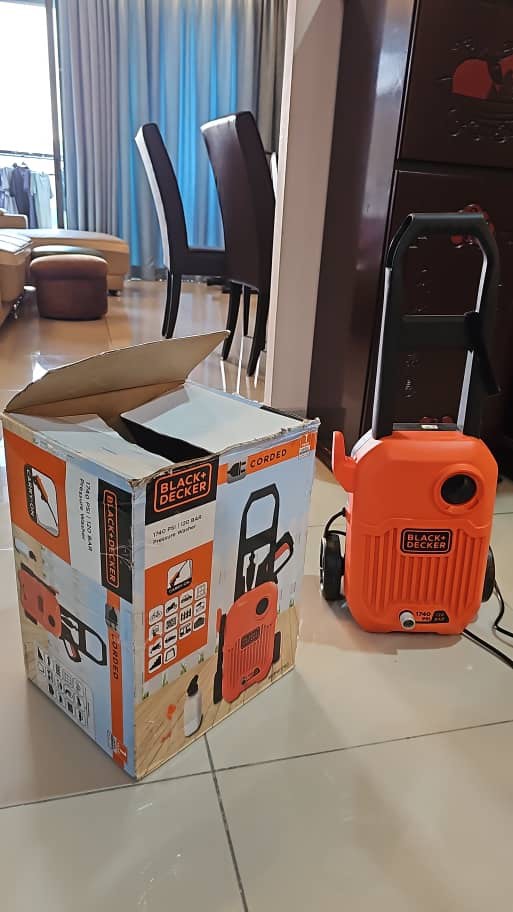 Black Decker Water Jet, Auto Accessories on Carousell