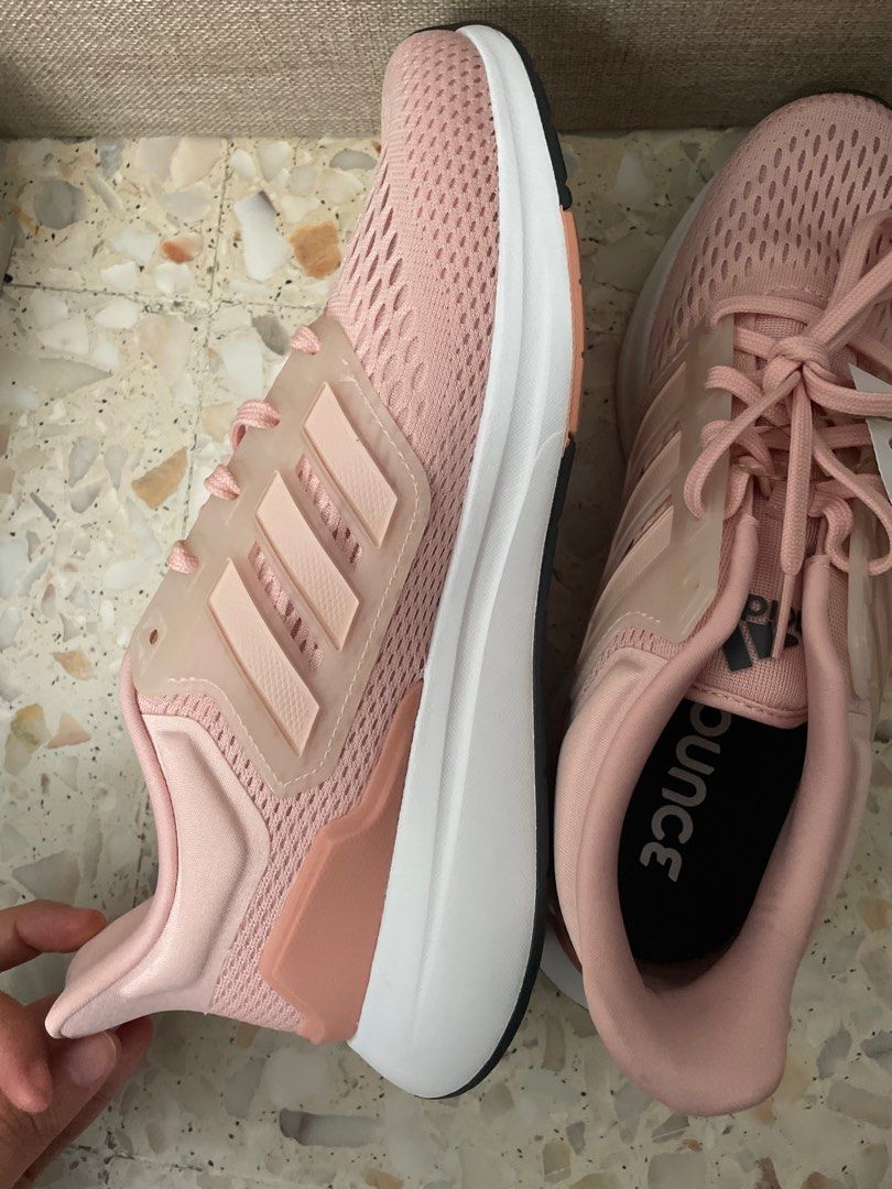 adidas gazelle silver green womens A-P62 (EQ21 run j black/shock pink/pulse aqua) 112195630 – Otahuhu Shoes main image 1