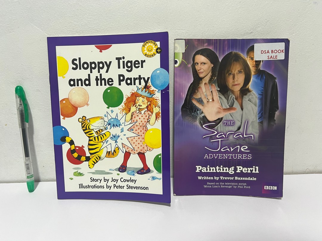 Book Bundle (Sloppy Tiger and the Party & Painting Peril), Hobbies ...