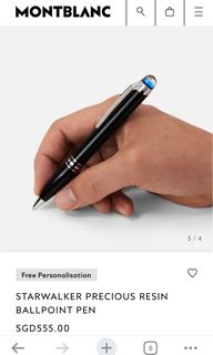 Mont Blanc Ball Pen Generation Series, Luxury, Accessories on Carousell
