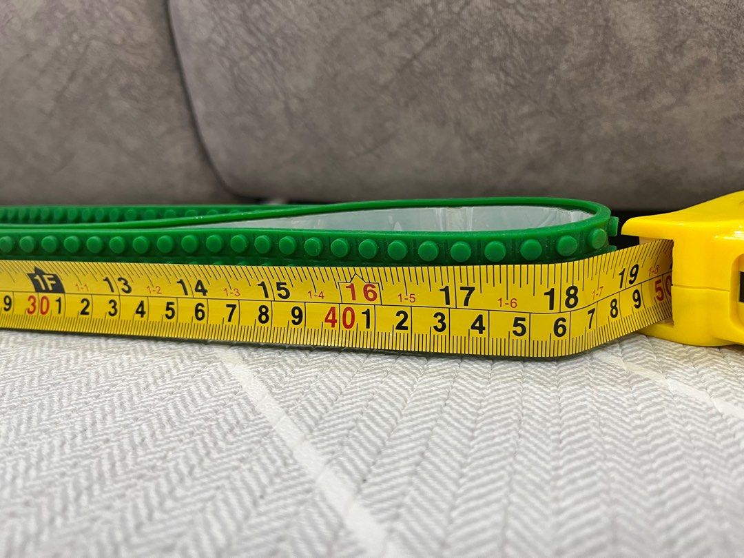 Flexible lego tape top