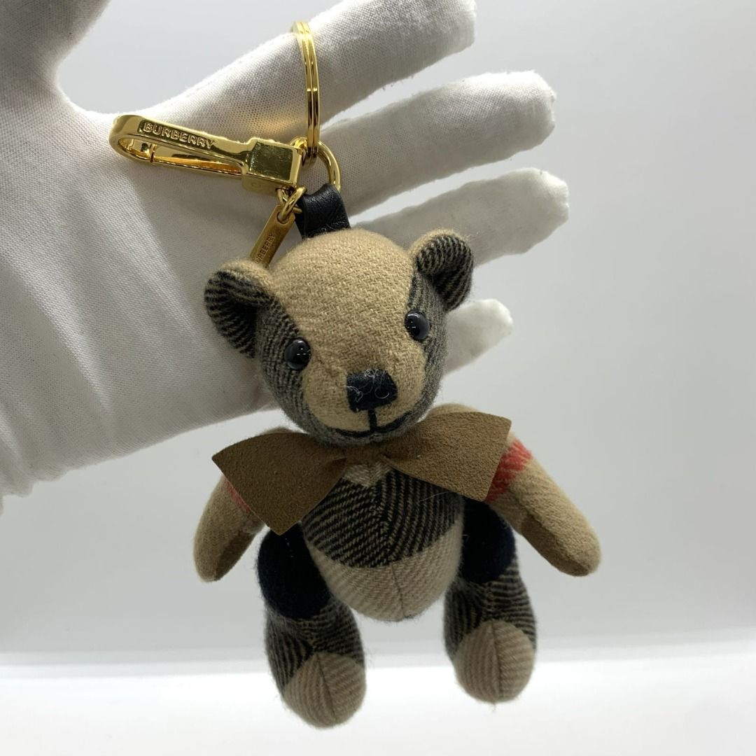 Burberry bear bag charm clearance