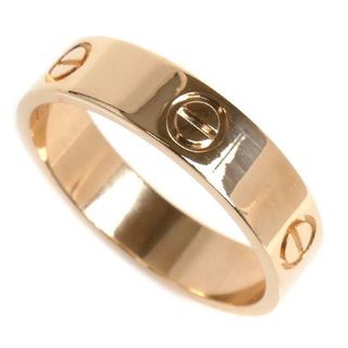 CARTIER K18PG Pink Gold Love Ring Size 23.5 64 7.0g
