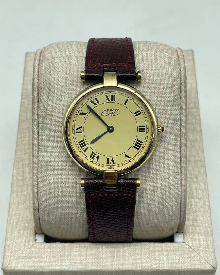 Cartier 925 argent plaque or g20m cheap