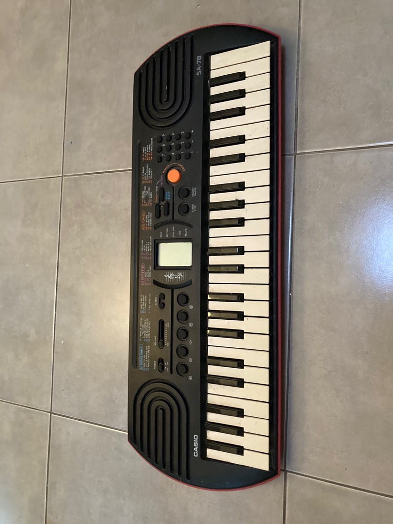 Casio SA-78 - - Voor 23.59u, morgen in huis
