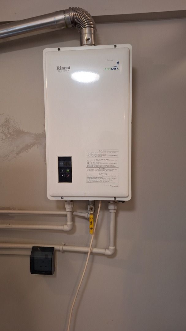 Citygas Gas Heater Rinnai REU-10RFM, TV Home Appliances, Water