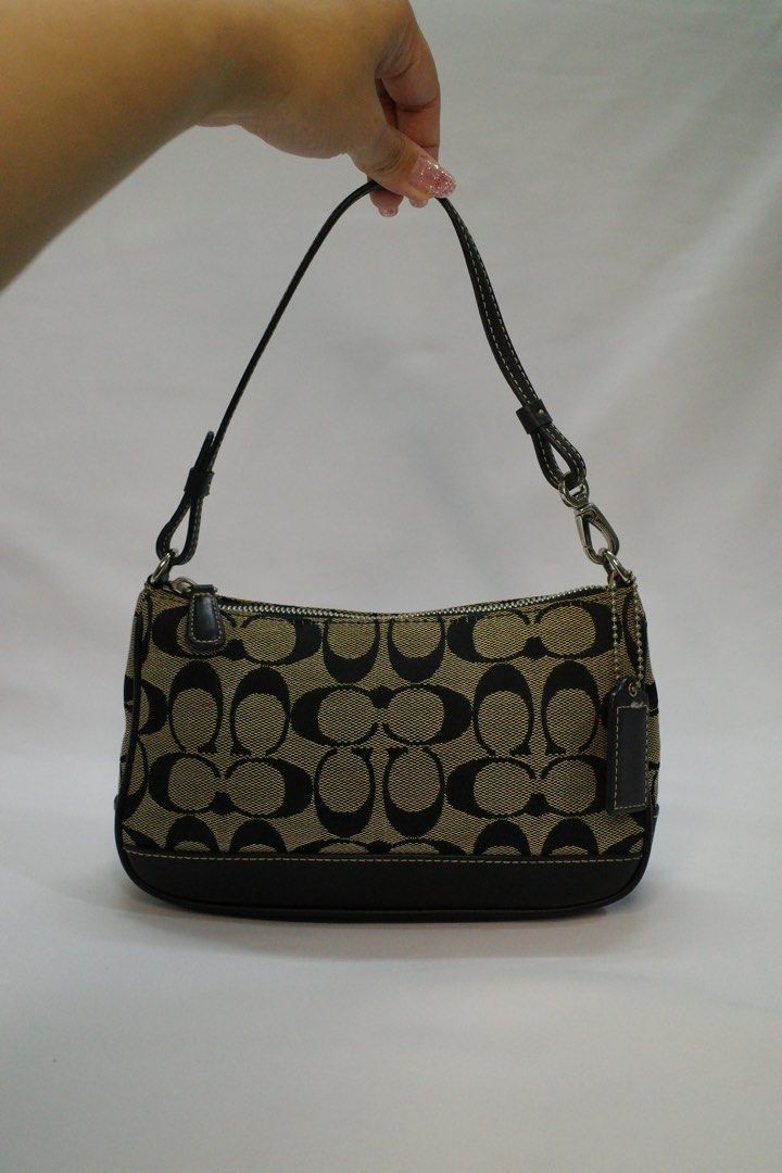 Coach Black Demi Pochette Luxury Bags Wallets on Carousell