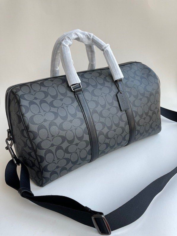 Coach canvas duffle bag online