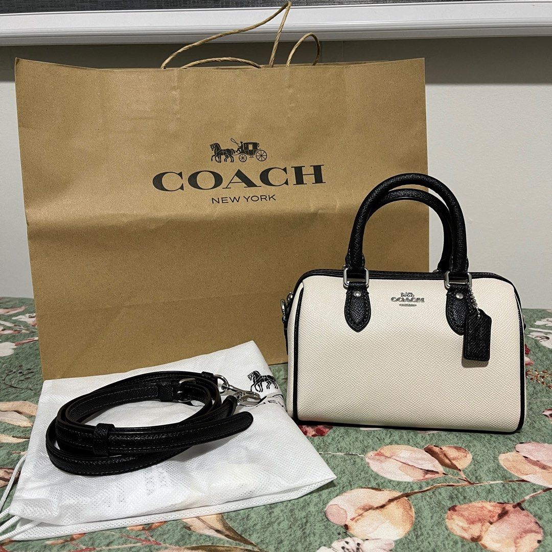 coach mini rowan satchel crossbody bag