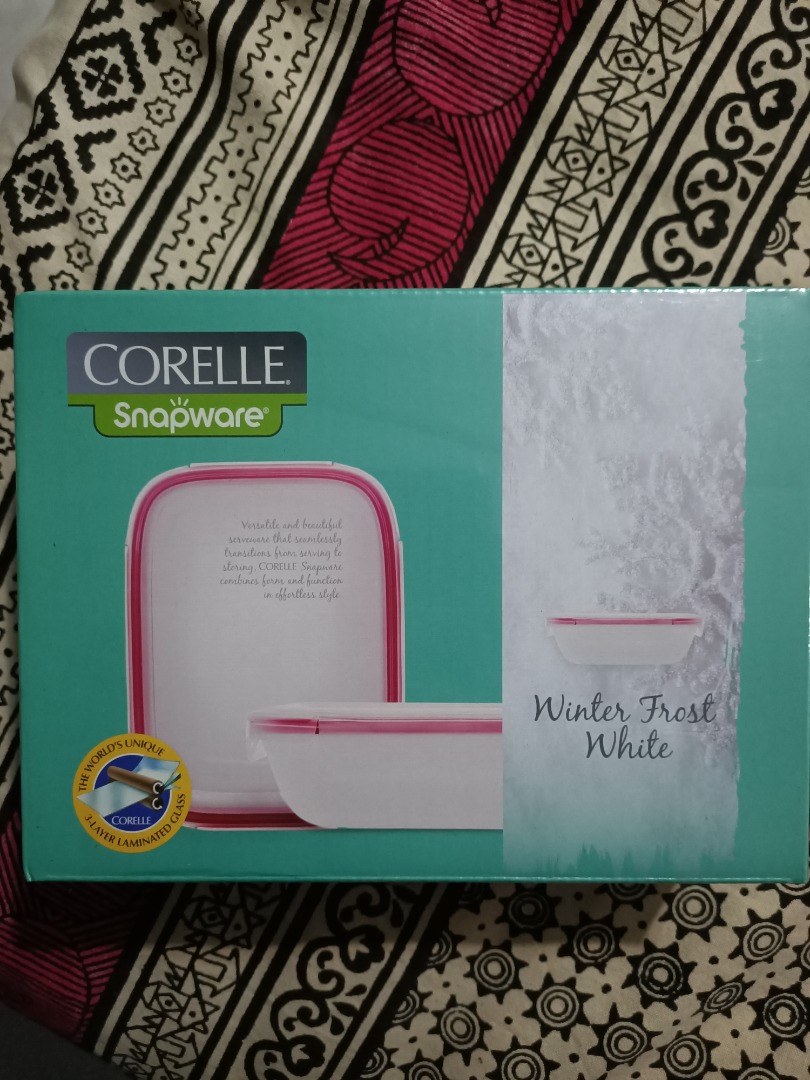 Corelle Snapware 1L, Furniture & Home Living, Kitchenware & Tableware ...