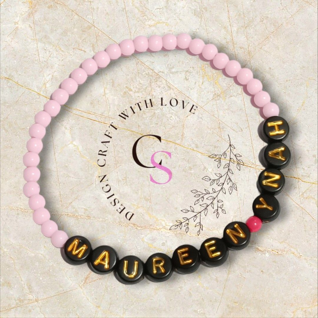 Custom Made Bracelets Women s Fashion Jewelry Organisers Bracelets on Carousell