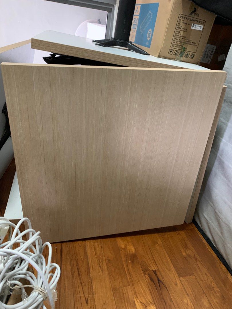 Dining table (Category: Tables & Sets) located in Singapore. Submitted by sphiagan (Listing ID 1305432703, Image 1). Description: 750x750 square cafe table. Total 5 pcs. Take all at $50 .