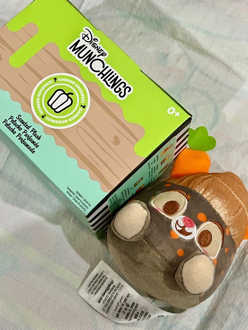 Disney Munchlings Thumper Scented Plush Bambi (Category: Plushies & Soft Toys) located in Quezon City. Submitted by sunusales (Listing ID 1305375315, Image 2). Description: Disney Munchlings Thumper Scented Plush - Like new, opened once then kept in the box payo, gcash mod: ggx, sdd (grab, lalamove).